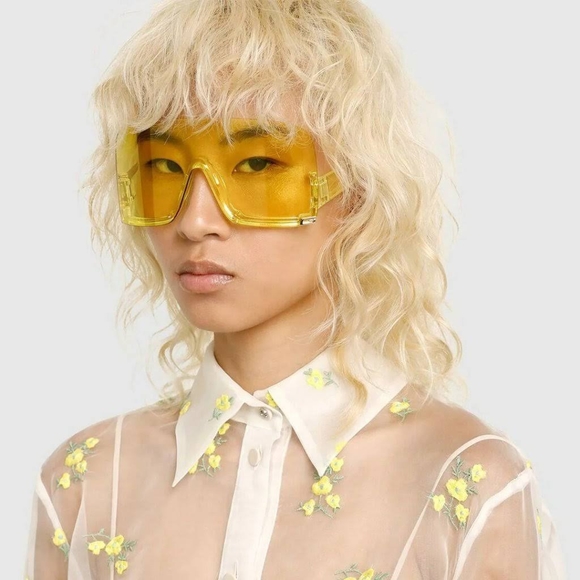 💯Original Gucci Eyewear Oversized Frame Sunglasses - Picture 1 of 13